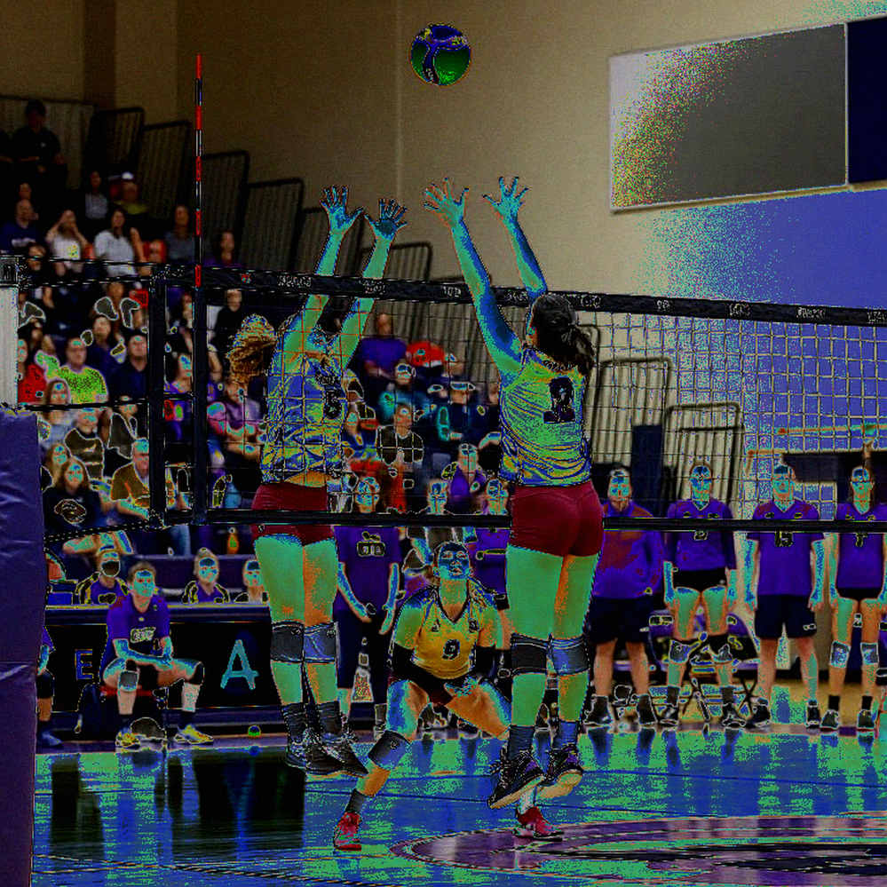Kentucky – Louisville: set 1 đánh .079, set 2 đánh .420, và một trận chưa khép lại